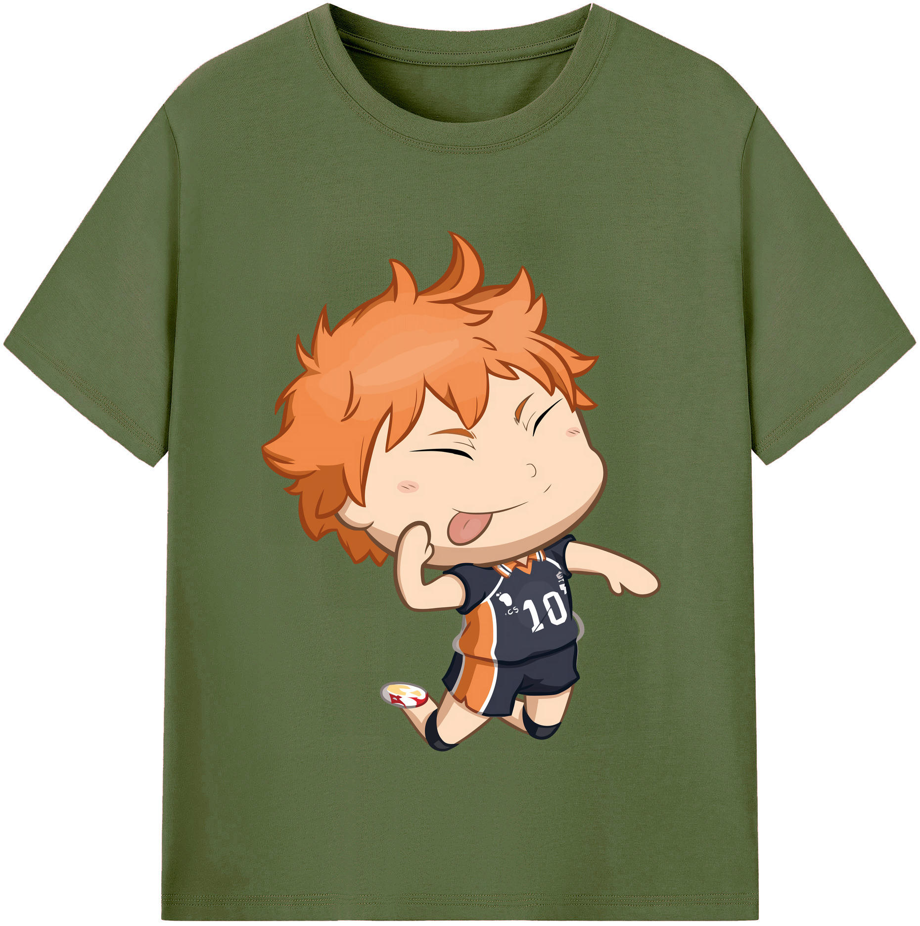 （画像用） ハイキュー!! Haikyu!! 綿100％半袖Tシャツ（フロントプリント）